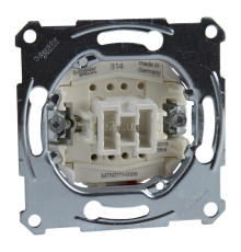 Вимикач 1-клавішний Schneider Electric MTN3111-0000 Merten QuickFlex, сумісний з підсвіткою, для врізного монтажу