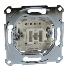 Перемикач перехресний 1-клавішний Schneider Electric MTN3117-0000 Merten QuickFlex, сумісний з підсвіткою, для врізного монтажу