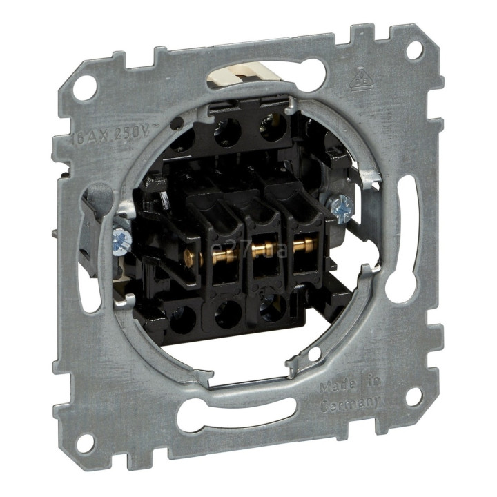 Вимикач 3-клавішний Schneider Electric MTN311900 Merten QuickFlex, без підсвітки та індикації, для врізного монтажу · Schneider Electric · schneider-electric-mtn311900