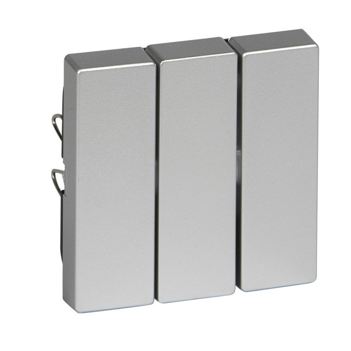 Лицьова панель вимикача Schneider Electric MTN311960 Merten System M, алюміній, пластик · Schneider Electric · schneider-electric-mtn311960