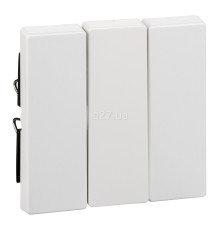 Лицьова панель вимикача Schneider Electric MTN312625 Merten System M, активний білий, пластик