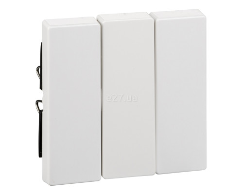 Лицьова панель вимикача Schneider Electric MTN312625 Merten System M, активний білий, пластик
