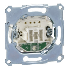 Вимикач 1-клавішний Schneider Electric MTN3131-0000 Merten QuickFlex, з підсвіткою, для врізного монтажу · Schneider Electric · schneider-electric-mtn3131-0000