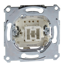 Вимикач без фіксації 1-клавішний Schneider Electric MTN3150-0000 Merten QuickFlex, без підсвітки та індикації, для врізного монтажу