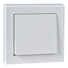 Вимикач 1-клавішний Schneider Electric MTN3341-1419 Merten System M, полярно-білий, пластик, для врізного монтажу · Schneider Electric · schneider-electric-mtn3341-1419