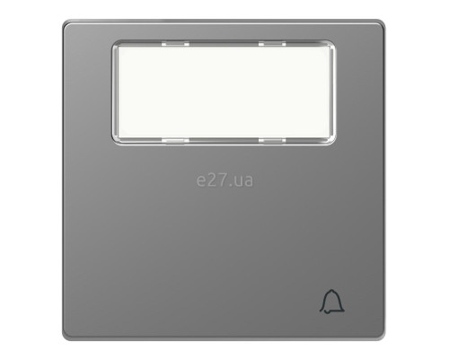 Лицьова панель вимикача Schneider Electric MTN3365-6036 Merten D-Life, нержавіюча сталь, пластик