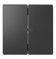 Лицьова панель вимикача Schneider Electric MTN3400-6034 Merten D-Life, антрацит, пластик