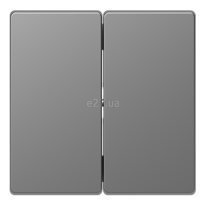 Лицьова панель вимикача Schneider Electric MTN3400-6036 Merten D-Life, нержавіюча сталь, пластик · Schneider Electric · schneider-electric-mtn3400-6036