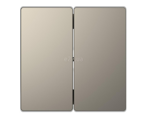Лицьова панель вимикача Schneider Electric MTN3400-6050 Merten D-Life, нікель, метал