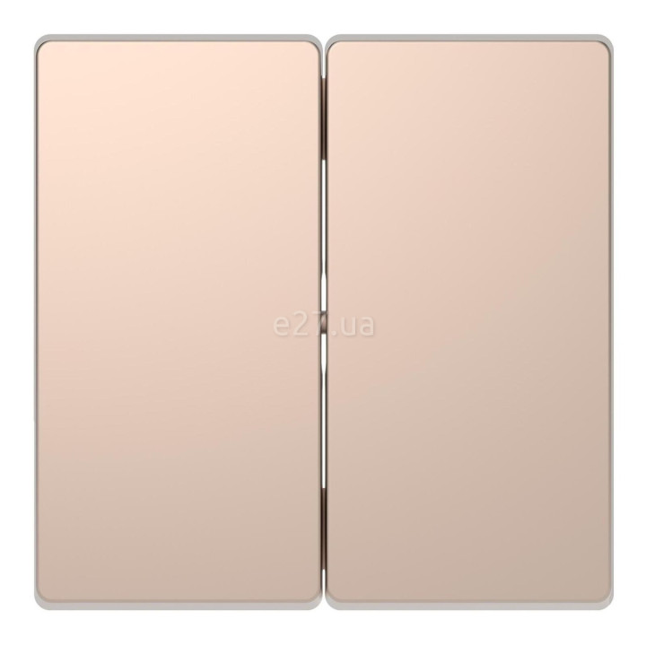 Лицьова панель вимикача Schneider Electric MTN3400-6051 Merten D-Life, шампань, метал · Schneider Electric · schneider-electric-mtn3400-6051