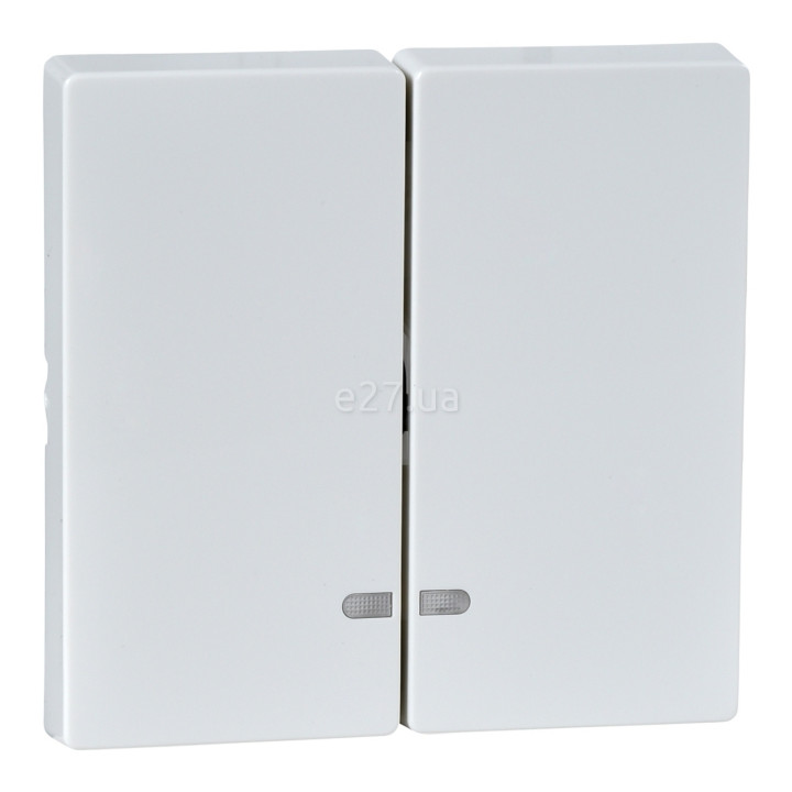 Лицьова панель вимикача Schneider Electric MTN3420-0319 Merten System M, полярно-білий, пластик · Schneider Electric · schneider-electric-mtn3420-0319