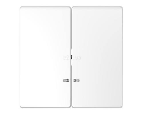 Лицьова панель вимикача Schneider Electric MTN3420-6035 Merten D-Life, білий лотос, пластик