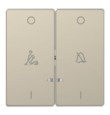 Лицьова панель вимикача Schneider Electric MTN3429-6033 Merten D-Life, сахара, пластик