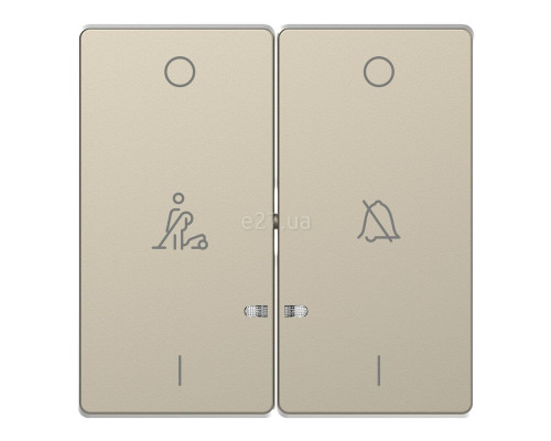 Лицьова панель вимикача Schneider Electric MTN3429-6033 Merten D-Life, сахара, пластик