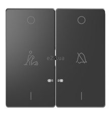 Лицьова панель вимикача Schneider Electric MTN3429-6034 Merten D-Life, антрацит, пластик