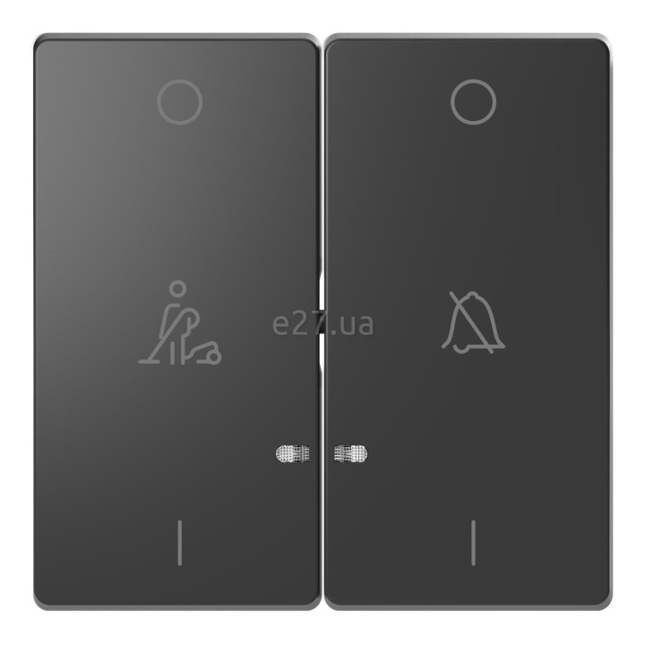 Лицьова панель вимикача Schneider Electric MTN3429-6034 Merten D-Life, антрацит, пластик · Schneider Electric · schneider-electric-mtn3429-6034
