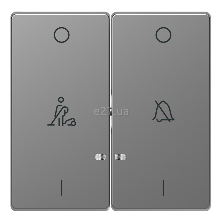 Лицьова панель вимикача Schneider Electric MTN3429-6036 Merten D-Life, нержавіюча сталь, пластик · Schneider Electric · schneider-electric-mtn3429-6036