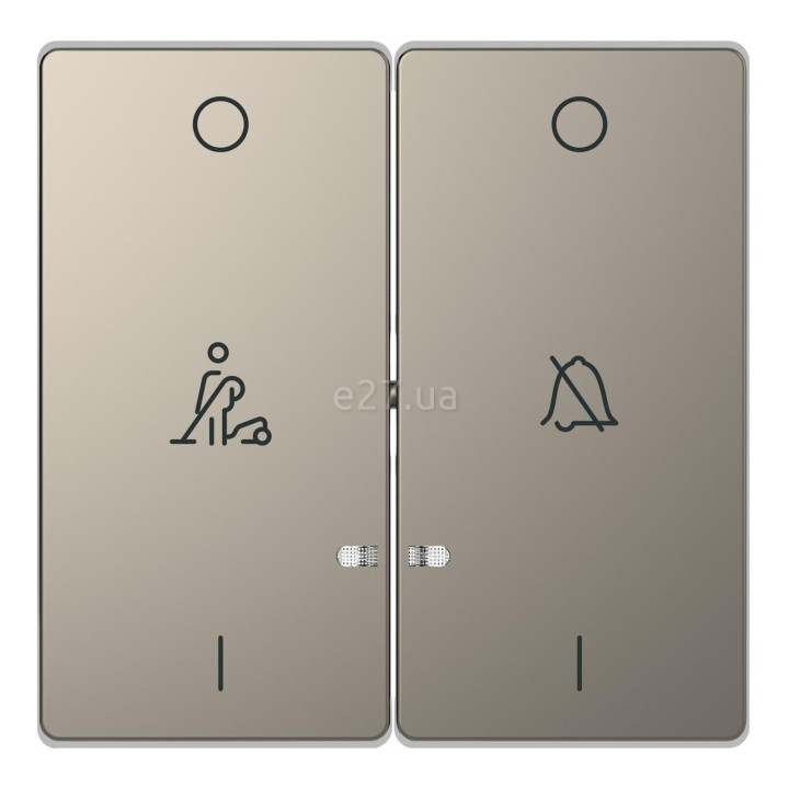 Лицьова панель вимикача Schneider Electric MTN3429-6050 Merten D-Life, нікель, метал · Schneider Electric · schneider-electric-mtn3429-6050