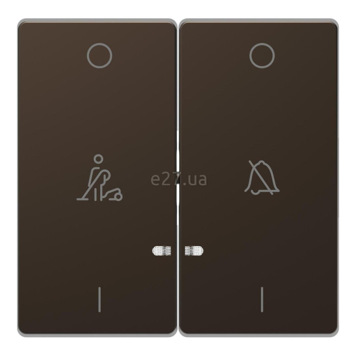 Лицьова панель вимикача Schneider Electric MTN3429-6052 Merten D-Life, мокко, метал · Schneider Electric · schneider-electric-mtn3429-6052