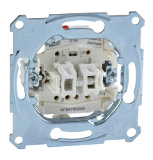 Вимикач для жалюзі Schneider Electric MTN3715-0000 Merten QuickFlex, для врізного монтажу