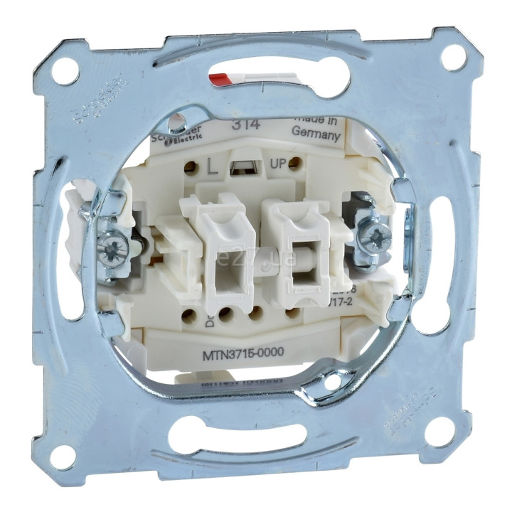 Вимикач для жалюзі Schneider Electric MTN3715-0000 Merten QuickFlex, для врізного монтажу · Schneider Electric · schneider-electric-mtn3715-0000