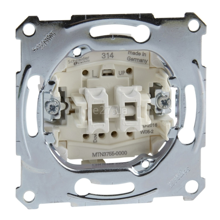Вимикач для жалюзі Schneider Electric MTN3755-0000 Merten QuickFlex, для врізного монтажу · Schneider Electric · schneider-electric-mtn3755-0000