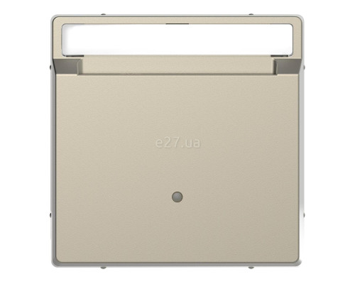 Лицьова панель карткового вимикача Schneider Electric MTN3854-6033 Merten D-Life, сахара, пластик