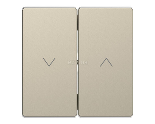 Лицьова панель вимикача для жалюзі Schneider Electric MTN3855-6033 Merten D-Life, сахара, пластик