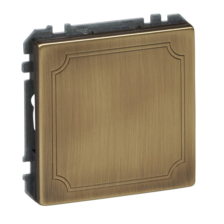 Заглушка Schneider Electric MTN391943 Merten Antique, антична латунь · Schneider Electric · schneider-electric-mtn391943