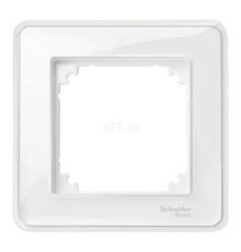 Рамка 1 пост Schneider Electric MTN4010-3500 Merten System M-Creativ, прозорий, пластик