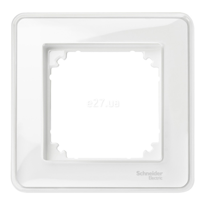 Рамка 1 пост Schneider Electric MTN4010-3500 Merten System M-Creativ, прозорий, пластик · Schneider Electric · schneider-electric-mtn4010-3500