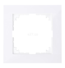Рамка 1 пост Schneider Electric MTN4010-3625 Merten System M-Pure, активний білий, пластик