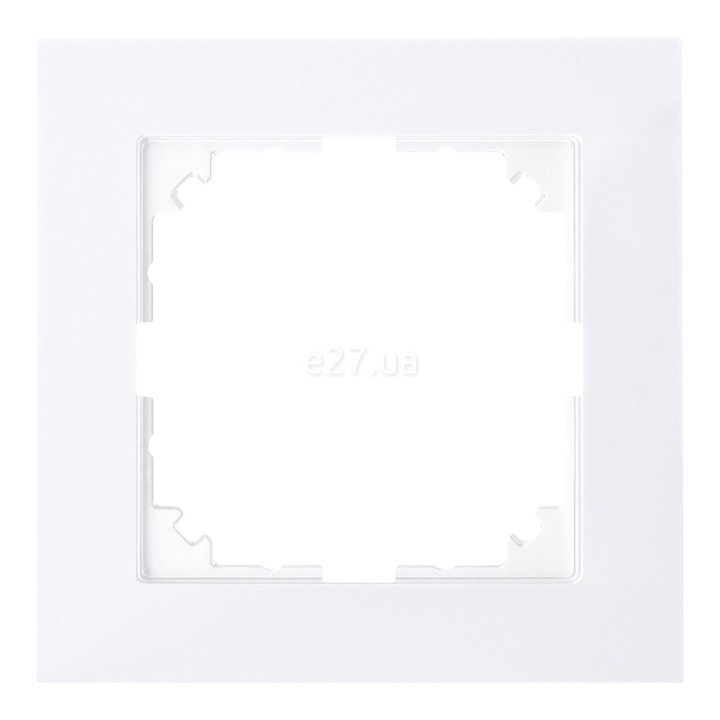 Рамка 1 пост Schneider Electric MTN4010-3625 Merten System M-Pure, активний білий, пластик · Schneider Electric · schneider-electric-mtn4010-3625