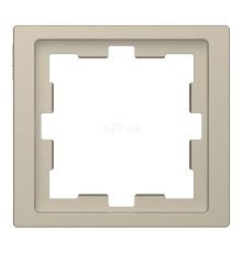 Рамка 1 пост Schneider Electric MTN4010-6533 Merten D-Life, сахара, пластик