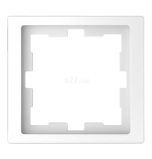Рамка 1 пост Schneider Electric MTN4010-6535 Merten D-Life, білий лотос, пластик