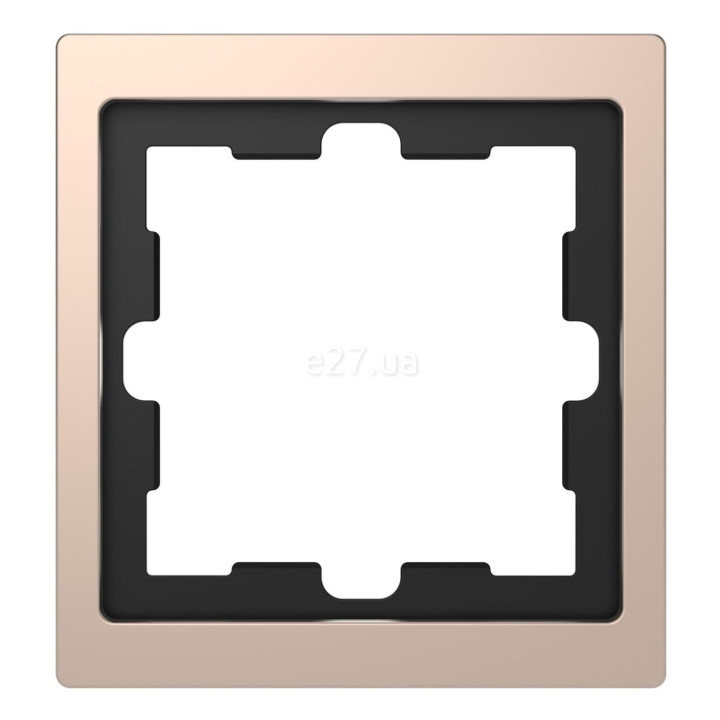 Рамка 1 пост Schneider Electric MTN4010-6551 Merten D-Life, шампань, метал · Schneider Electric · schneider-electric-mtn4010-6551