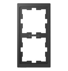 Рамка 2 поста Schneider Electric MTN4020-6534 Merten D-Life, антрацит, пластик