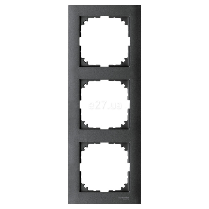 Рамка 3 поста Schneider Electric MTN4030-3614 Merten System M-Pure, антрацит, пластик · Schneider Electric · schneider-electric-mtn4030-3614