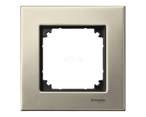Рамка 1 пост Schneider Electric MTN403105 Merten System M-Elegance, титан, метал