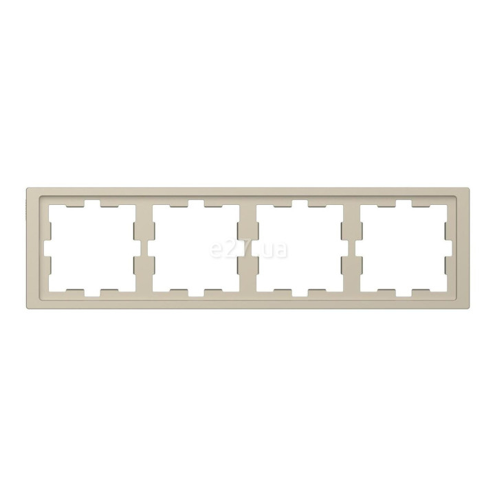 Рамка 4 поста Schneider Electric MTN4040-6533 Merten D-Life, сахара, пластик · Schneider Electric · schneider-electric-mtn4040-6533