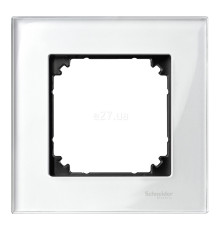 Рамка 1 пост Schneider Electric MTN404119 Merten System M-Elegance, діамант, скло