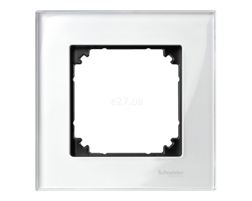 Рамка 1 пост Schneider Electric MTN404119 Merten System M-Elegance, діамант, скло