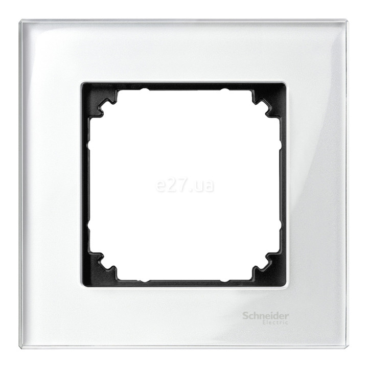 Рамка 1 пост Schneider Electric MTN404119 Merten System M-Elegance, діамант, скло · Schneider Electric · schneider-electric-mtn404119