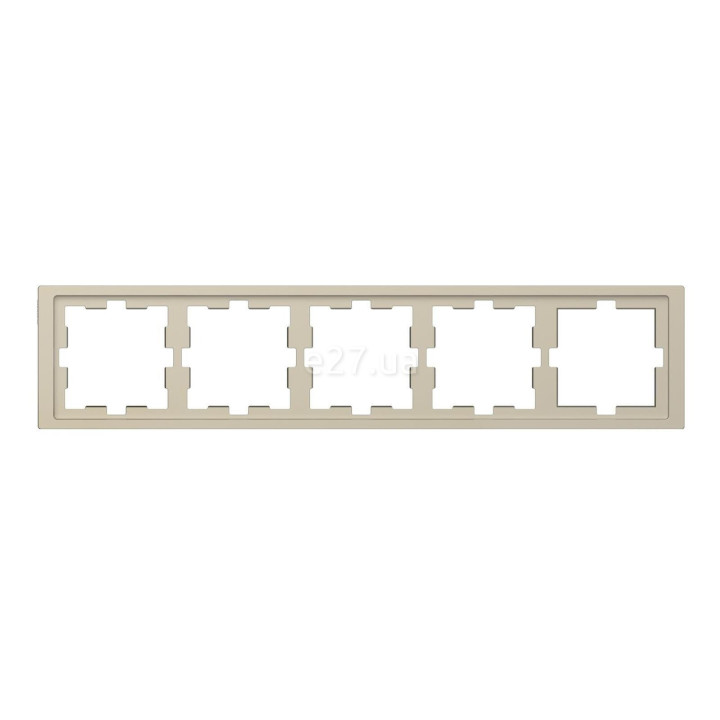 Рамка 5 постів Schneider Electric MTN4050-6533 Merten D-Life, сахара, пластик · Schneider Electric · schneider-electric-mtn4050-6533