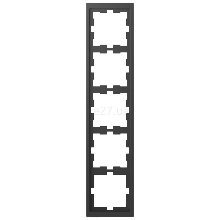 Рамка 5 постів Schneider Electric MTN4050-6534 Merten D-Life, антрацит, пластик · Schneider Electric · schneider-electric-mtn4050-6534