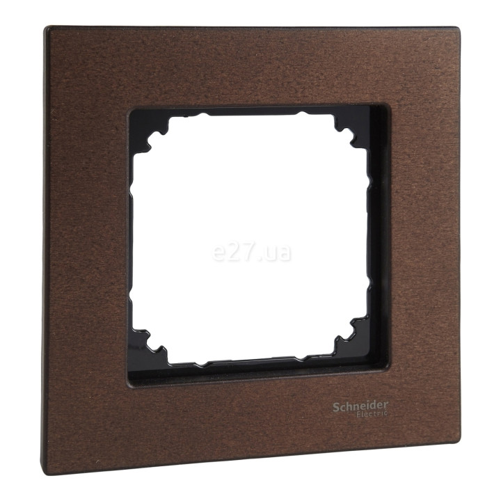 Рамка 1 пост Schneider Electric MTN4051-3473 Merten System M-Elegance, горіх, дерево · Schneider Electric · schneider-electric-mtn4051-3473