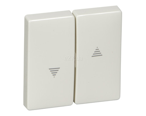 Лицьова панель вимикача Schneider Electric MTN411519 Merten Antique/Artec, полярно-білий