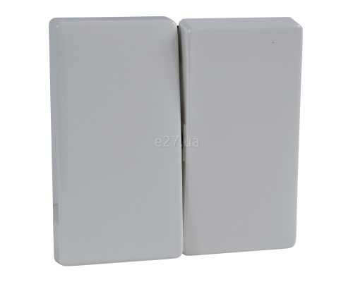 Лицьова панель вимикача Schneider Electric MTN412519 Merten Antique/Artec, полярно-білий
