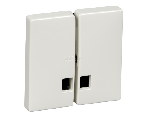 Лицьова панель вимикача Schneider Electric MTN413519 Merten Antique/Artec, полярно-білий