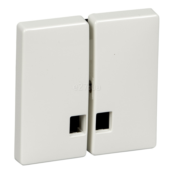 Лицьова панель вимикача Schneider Electric MTN413519 Merten Antique/Artec, полярно-білий · Schneider Electric · schneider-electric-mtn413519